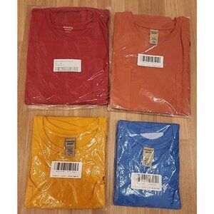 4 pack 4XL Scandia Woods Mens T Shirt short sleeve cotton tee crew neck pocket